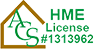 HME license logo