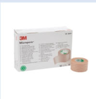 MICROPORE TAPE 1IN TAN EACH