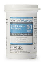 ARKR-500050 ASSURE PLATINUM BLOOD GLUCOSE STRIPS 50/BX