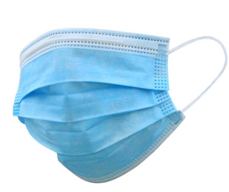 SURGICAL MASK 3-PLY W/ EARLOOP 50/BX