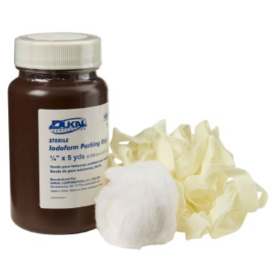 DUKA-270 IODOFORM PACKING STRIP. 1/4