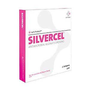SILVERCEL NON-ADHERENT 4X8 5/BX