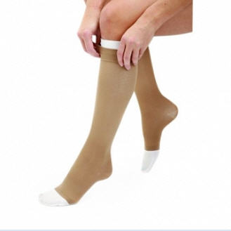 MEDIVEN DUAL LAYER STOCKING CLSD TOE KNEE HIGH