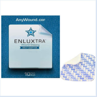 ENLUXTRA 4IN X 4IN SELF ADAPTIVE DRSG EA