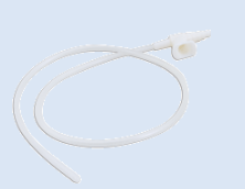 STRAIGHT PACKED SUCTION CATHETER 18FR 1/EA