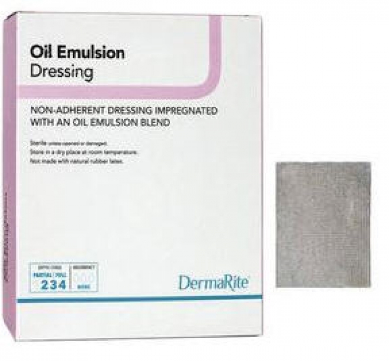 OIL EMULSION NON-ADHERENT DRSNG 5X9 12/BX