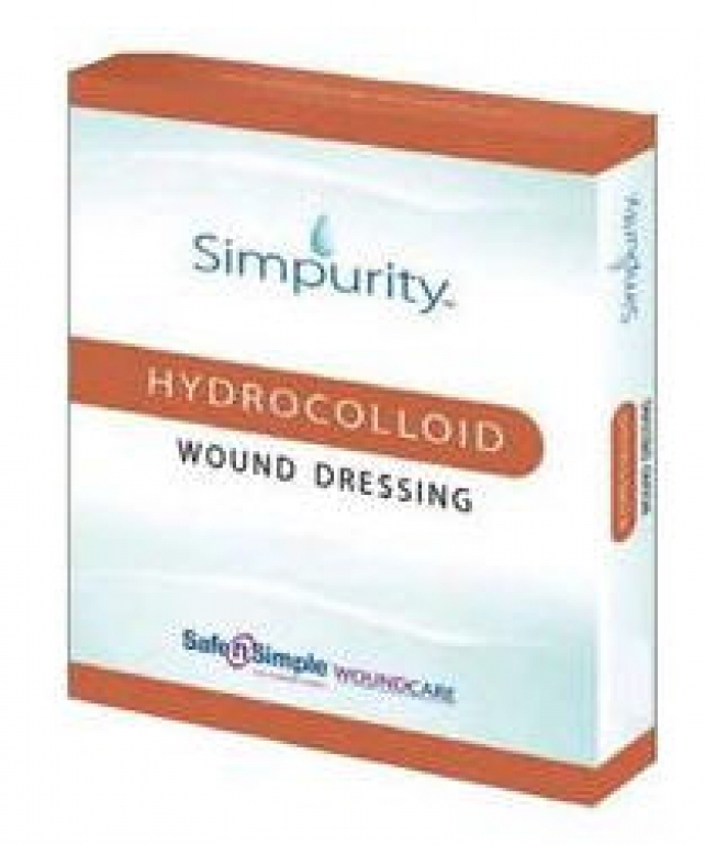 HYDROCOLLOID DRESSING 4X4 12/BX