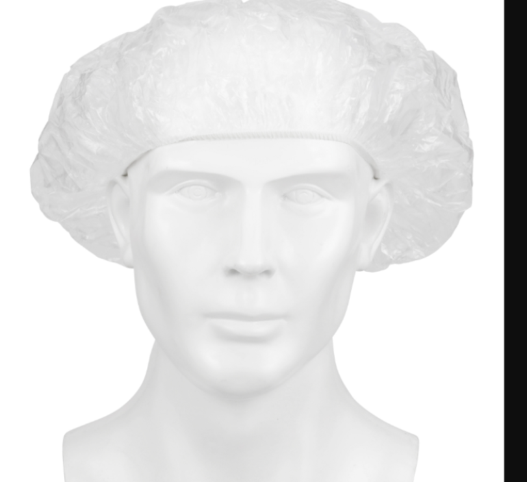 SHOWER CAP ONE SIZE FITS MOST CLEAR 200/BX