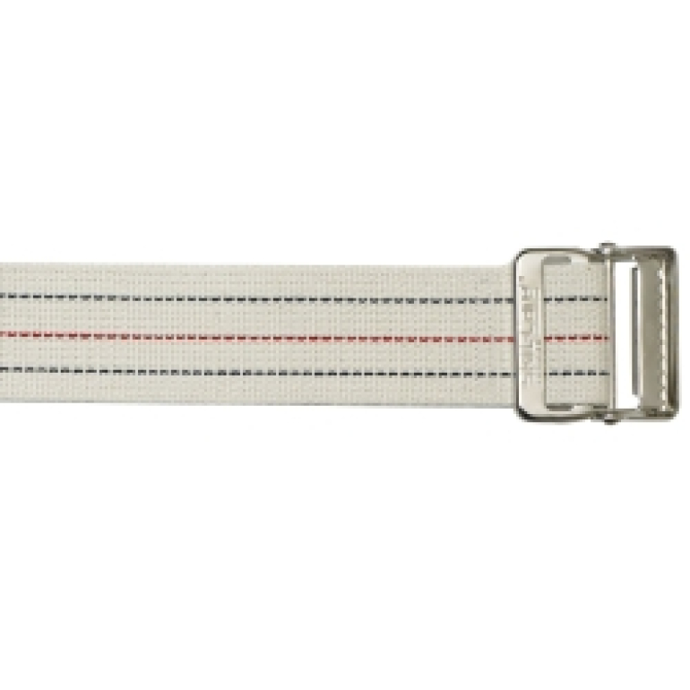 GAIT BELT 72IN LENGTH PINSRIPE COTTON 1/EA