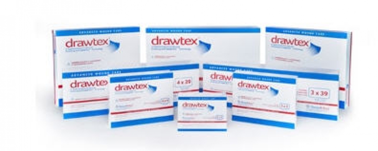 DRAWTEX HYDRCONDUCTIVE DRSNG 8X8 1/EA