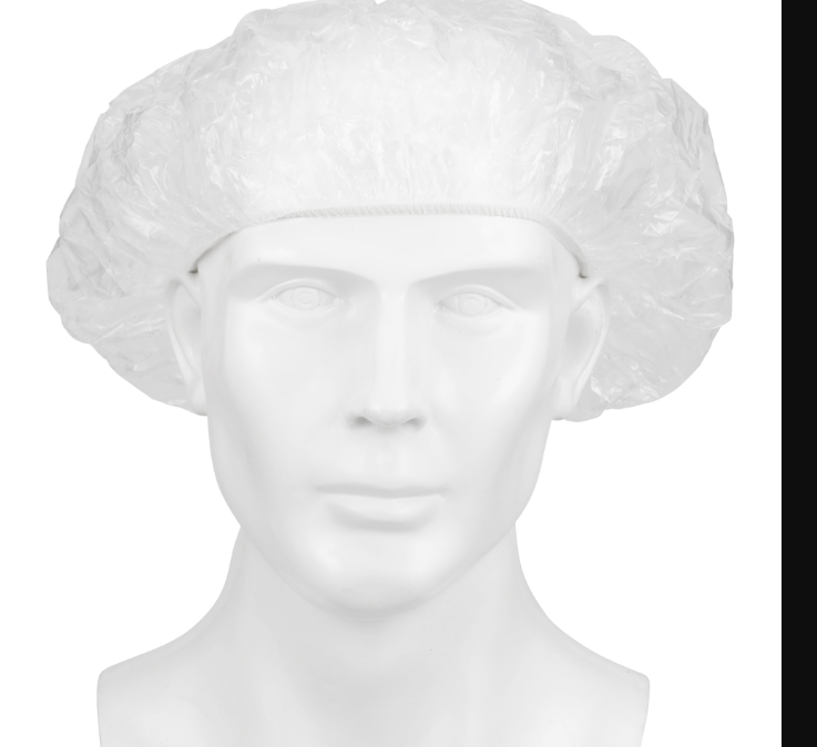SHOWER CAP ONE SIZE FITS MOST CLEAR 200/BX