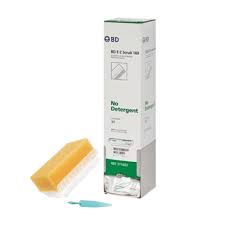 E-Z Scrub Dry Surgical Scrub Brush, Green