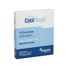 CoolMagic Hydrogel Sheet Dressing, 3.75" x 3.75"