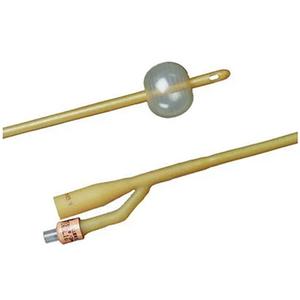Bard Lubricath Latex Foley Catheter, 2-Way, 18 Fr, 30cc