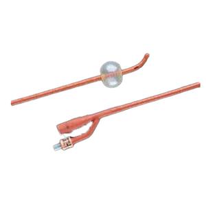 Lubri-Sil I.C. Infection Control 2-Way 100% Silicone Foley Catheter 20 Fr 5 cc Coude Tip