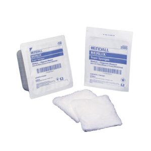 Kerlix Sterile Super Sponge, Medium, 6" x 6-3/4", Sterile 2's