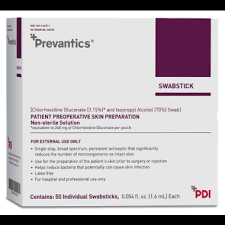 Prevantics CHG/IPA Skin Antiseptic Maxi Swabstick