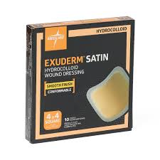 Exuderm Regulated Colloidal Dispersion Thin Hydrocolloid Dressing, 6" x 6"