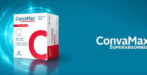 ConvaMax Superabsorber Non-Adhesive Wound Dressing, 6" x 6"