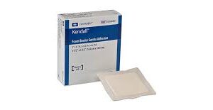 Cardinal Health Kendall Foam Dressing with Topsheet, 6" x 6"