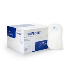 Sofsorb Absorbent Wound Dressing, 6" x 9"