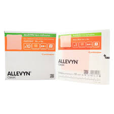 ALLEVYN Tracheostomy Non-Adhesive Apertured Hydrocellular Dressing 3-1/2" x 3-1/2" - REPLACES 5466027640