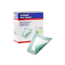Cutimed Siltec Sorbact, 3" x 3" - REPLACES BI7325100