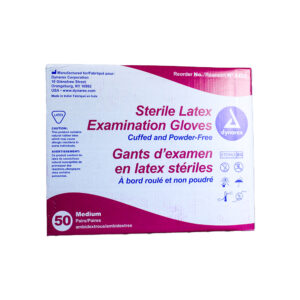 Dynarex Sterile Powder-Free Latex Exam Glove, Medium