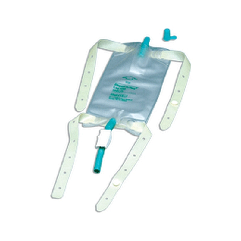 Small disposable leg bag