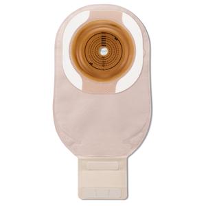 Premier 1-Piece Soft Convex Drainable Pouch Cut-to-Fit 1" with Filter and Flextend Skin Barrier, Ultra Clear