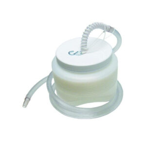 Fecal Drainage Collection Bottle with 5 ft. Tubing 1 Gallon