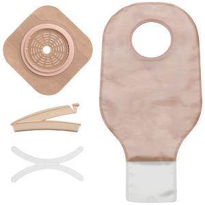 Two-piece Drainable Colostomy/Ileostomy Kit 3-1/2""