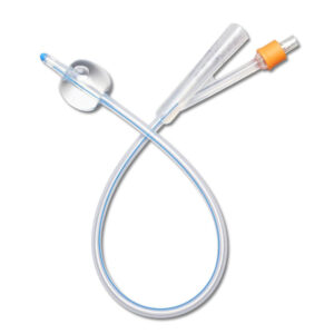 2-Way Silicone-Elastomer Coated Foley Catheter 16 Fr 30 cc