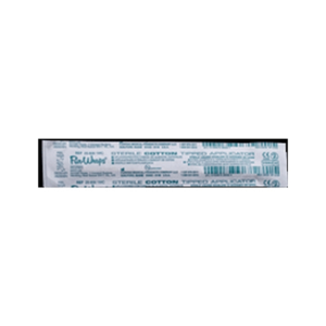 Sterile Cotton-Tip Applicator with Rigid Wood Handle 6"