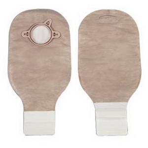 Sensura Mio Flip Maxi 1-Piece Convex Drainable Pouch Opaque With Inspection Window Full Circle Filter Pre-Cut