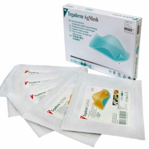 Tegaderm Sterile Ag Mesh Dressing with Silver 4" x 8"