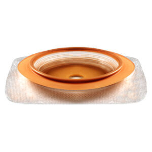 Natura Accordion Cut-To-Fit 1-3/4" Durahesive Skin Barrier With Convexity Hydrocolloid Collar