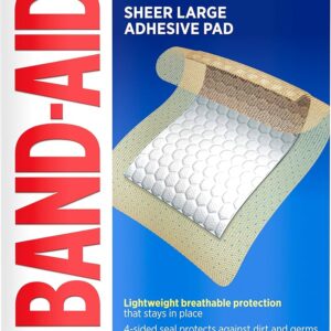 Band-Aid Tru Stay Large Adhesive Pad 10 ct