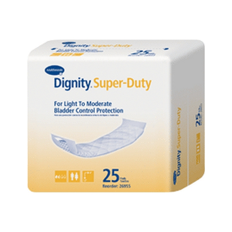 Dignity Super Natural Self-Adhesive Pads 4" x 12"