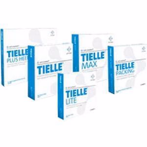 TIELLE Adhesive Hydropolymer Dressing 7" x 7" Sacrum