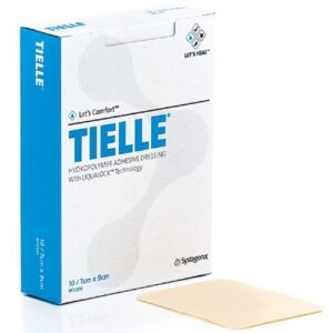 Tielle Lite Adhesive Dressing 4-1/4" x 4-1/4"