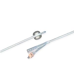 LUBRI-SIL Infection Control 2-Way 100% Silicone Foley Catheter 14 Fr 5 cc