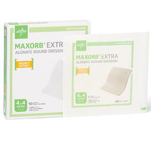 Maxorb Extra Calcium Alginate Dressing, 4" X 4" - Replaces 60MSC7044EPZ