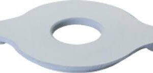 Petite Flat Green Face Plate, 5/8" Opening