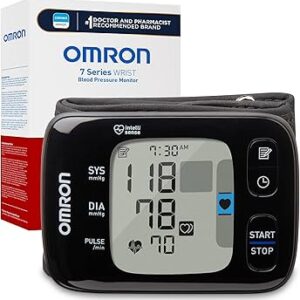 7 SERIES CONNECTED Bluetooth Smart Wrist Blood Pressure Unit