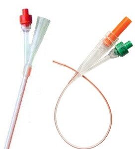Cysto-Care Folysil 2-Way Silicone Foley Catheter 20 Fr 15 cc