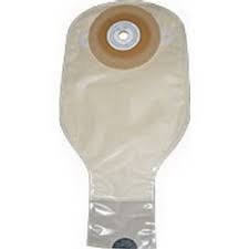 Brief Post-Op Deep Convex Drainable Pouch with Barrier 7/8" Pre-Cut, Roll Up