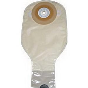 Post-Op Adult Drainable Pouch Precut Convex 1-1/8" Round With 4" Foam Pad, Opaque