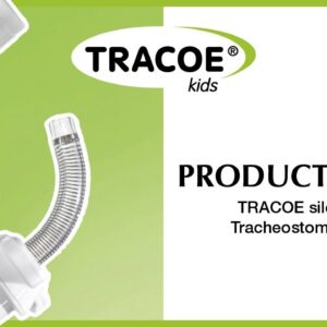 TRACOE Silcosoft Trach Tube 3.0 X 39mm, proximally longer, cuffed, silicone