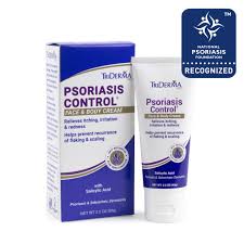 Triderma Psoriasis Control Face & Body Cream, 6 oz